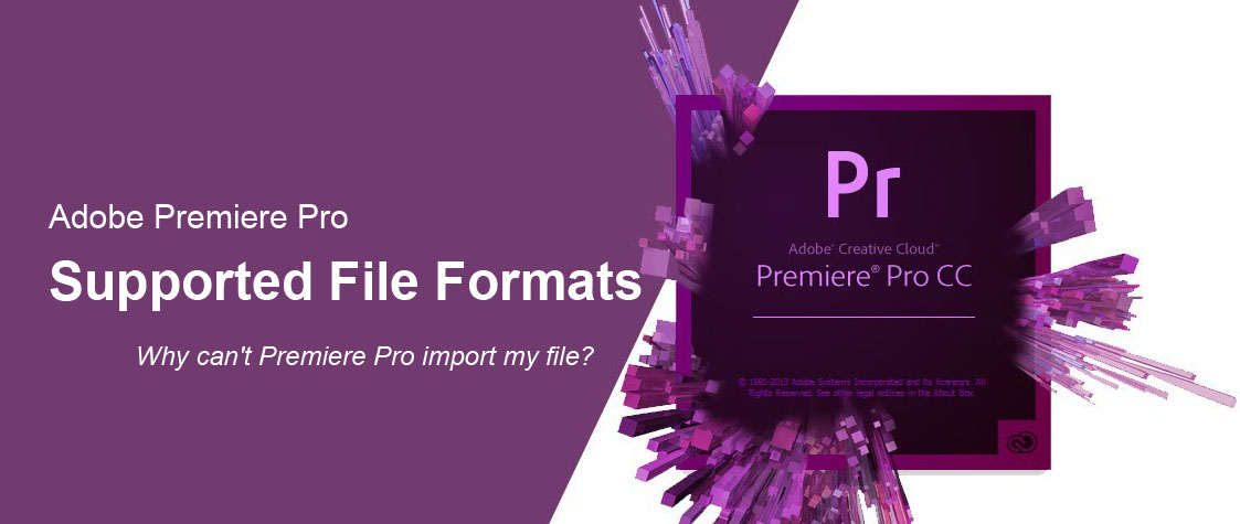 adobe premiere pro file formats